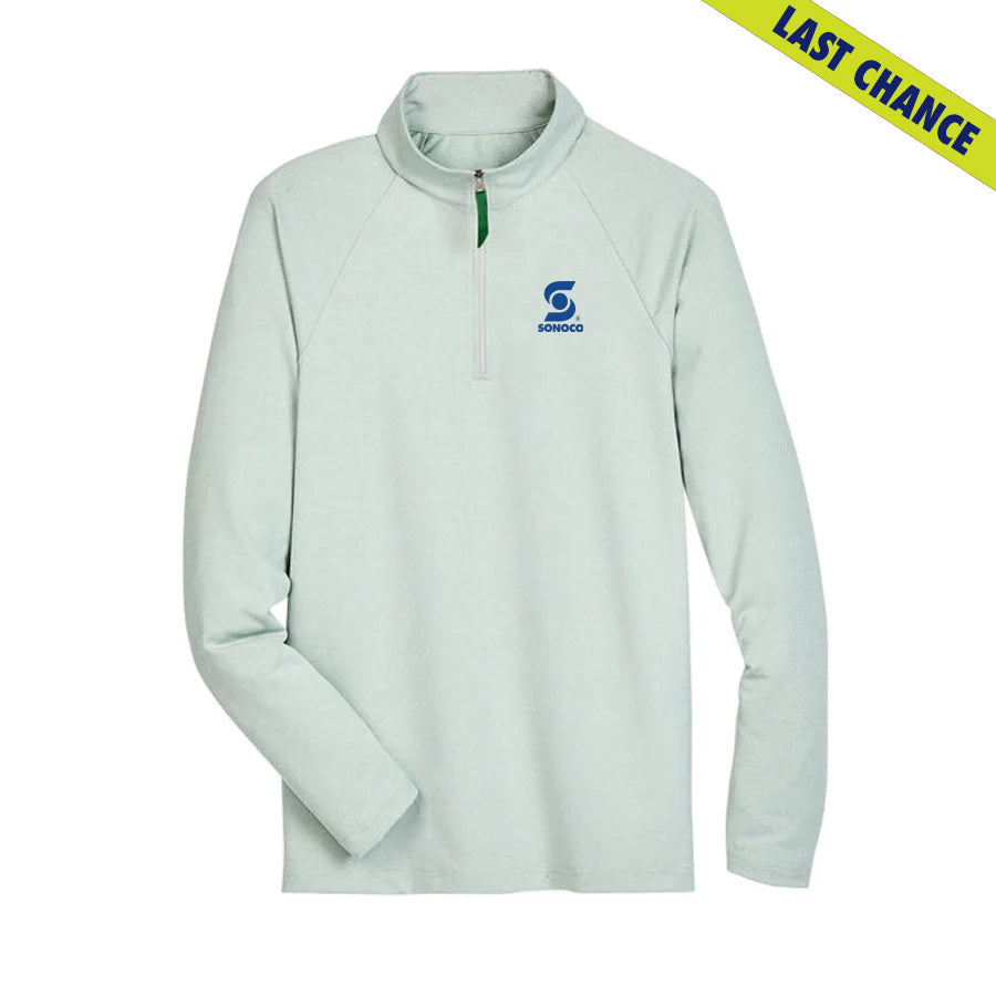 Sonoco Men's Clubhouse Micro-Stripe Quarter-Zip