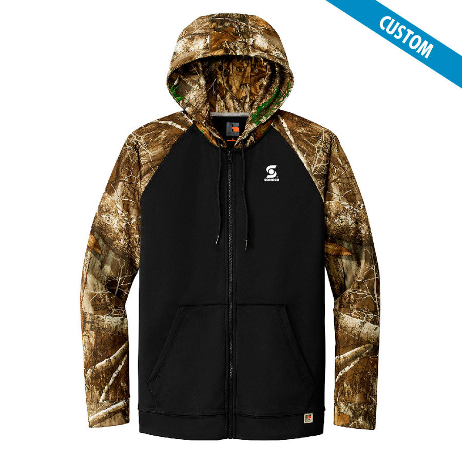 Russell Performance Colorblock Full Zip Hoodie - Main Image