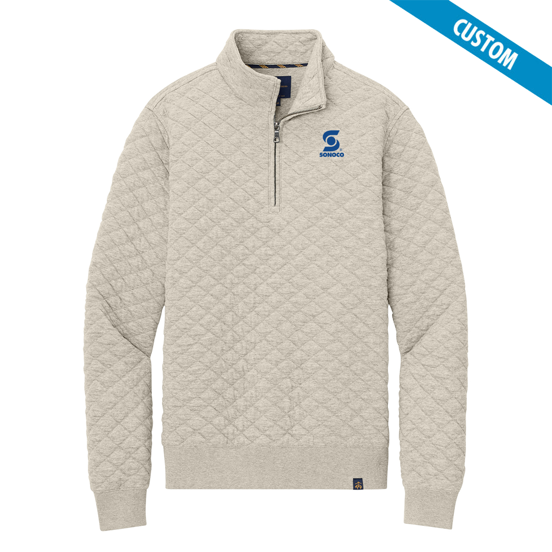 Brooks Brothers Diamond Quilt 1/4 Zip