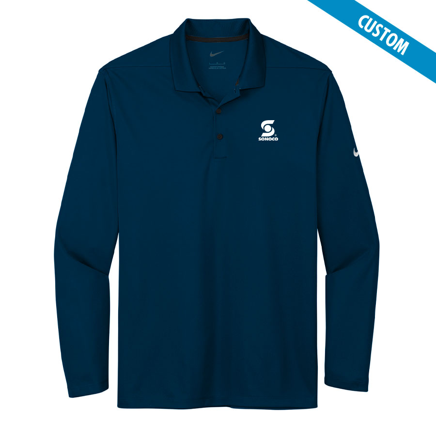 Sonoco Men's Nike Dri-Fit Long Sleeve Polo