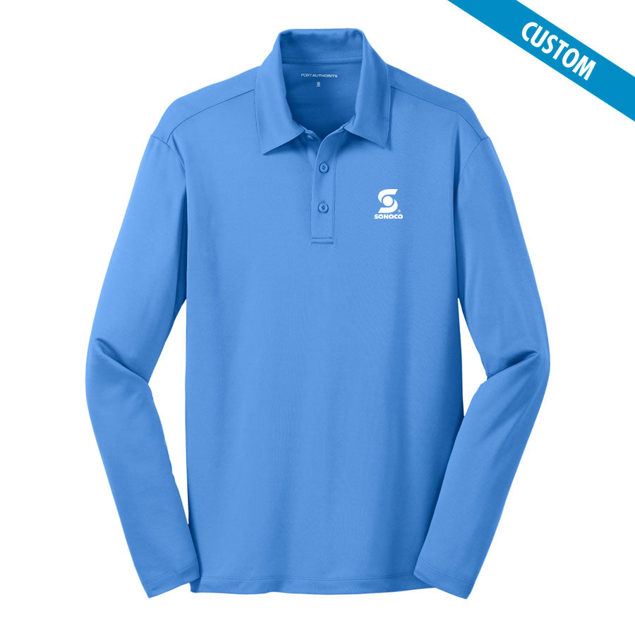 Sonoco Men's Silk Touch Long Sleeve Polo