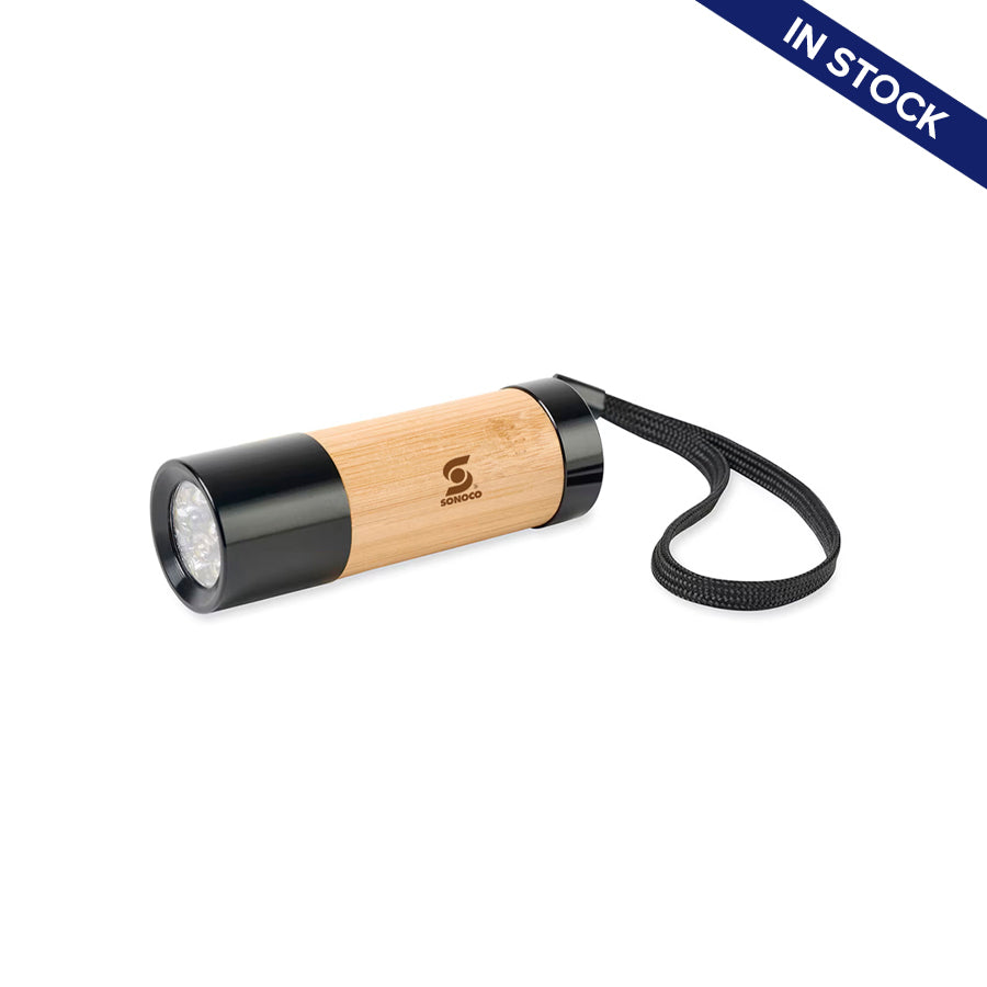 Mini LED Bamboo Flashlight