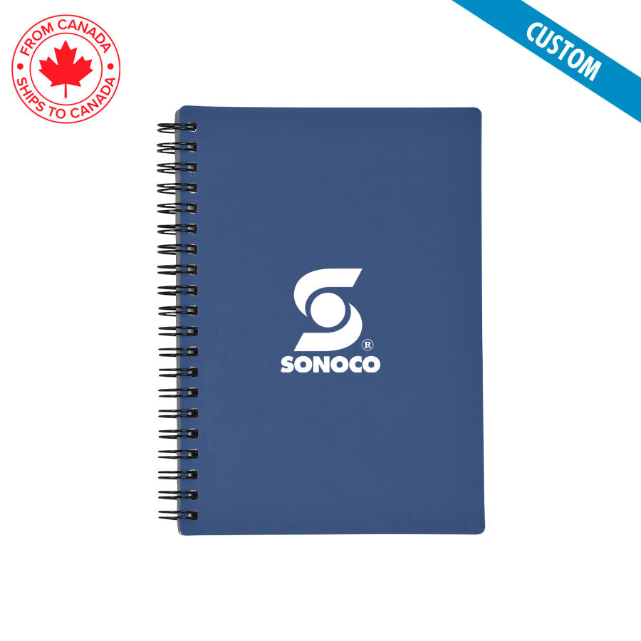 Rubbery Spiral Notebook