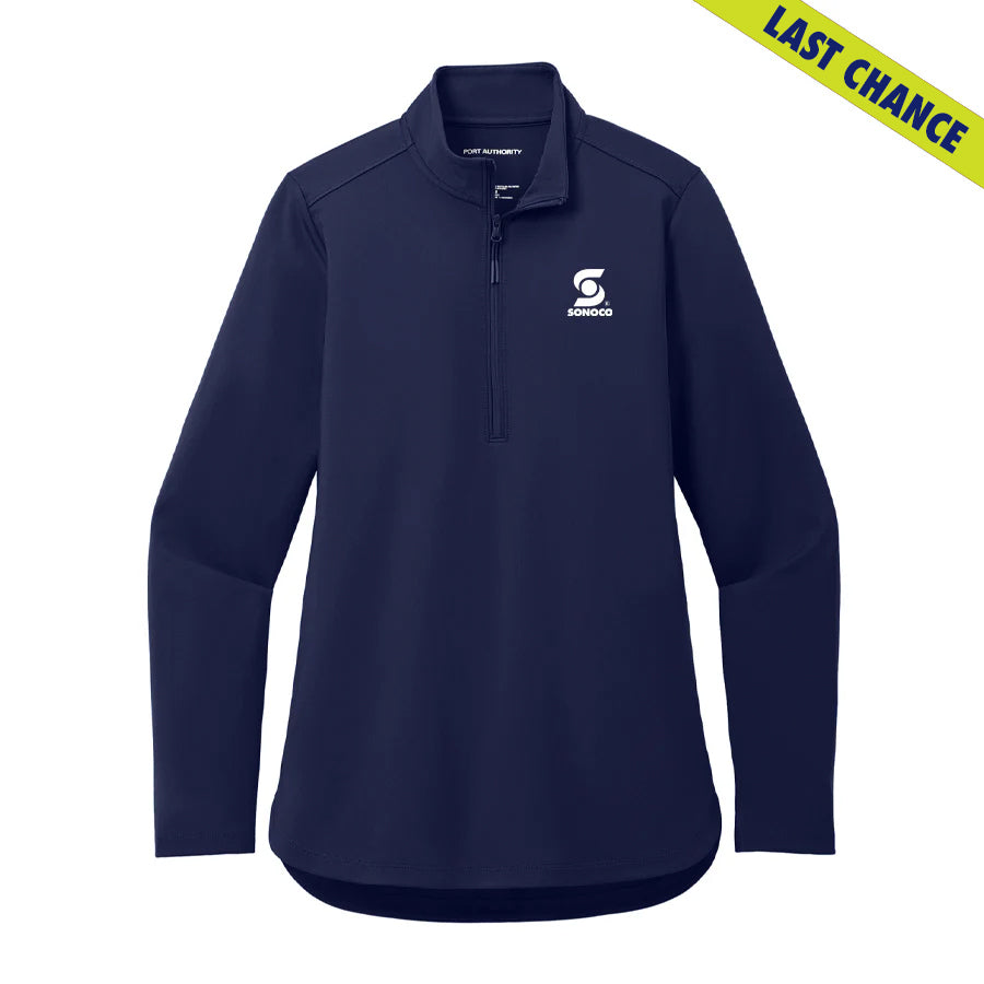 Sonoco Ladies Double Knit 1/4-Zip