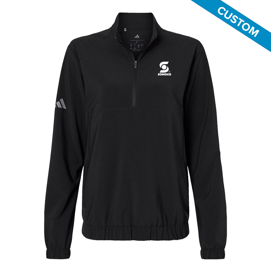 Men's Stretch Woven Half-Zip Pullover
