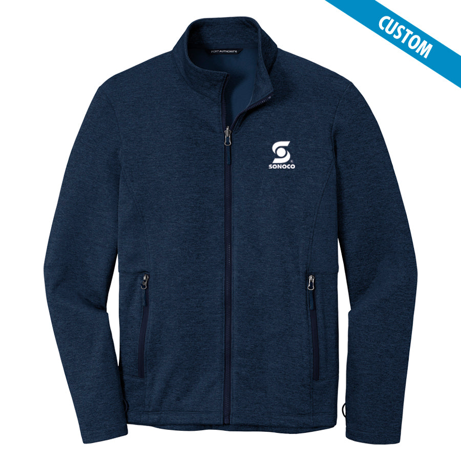 Striated Fleece Jacket
