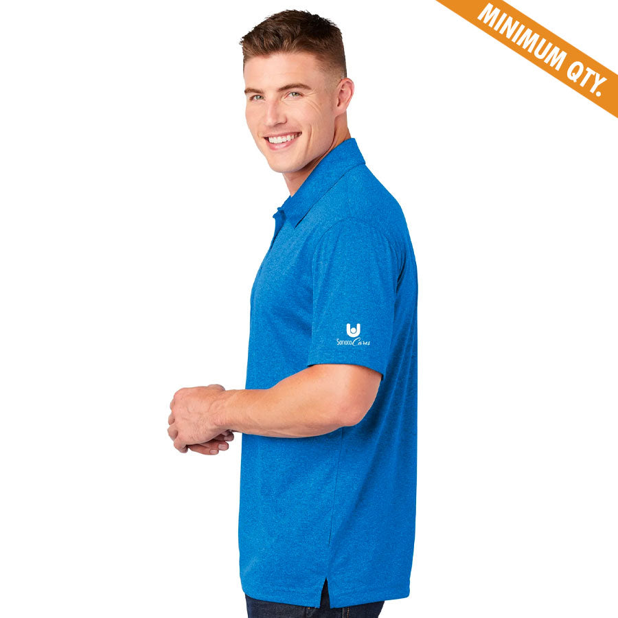 Sonoco Cares Heathered Polo
