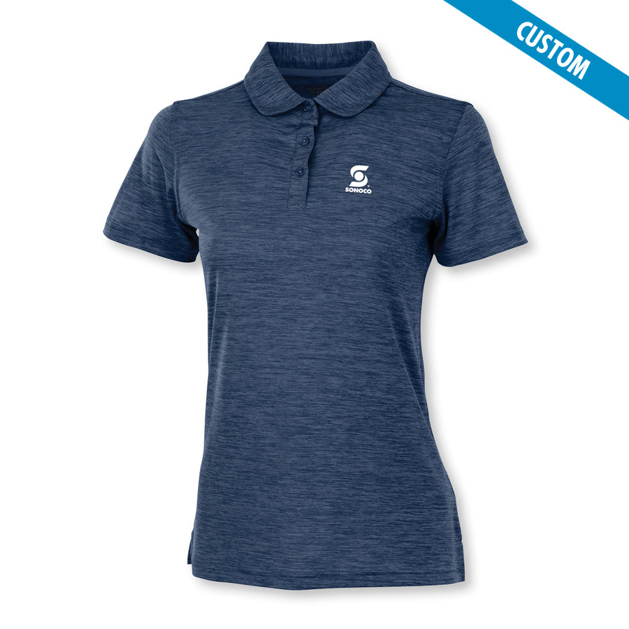 Charles River Women's Space Dye Polo