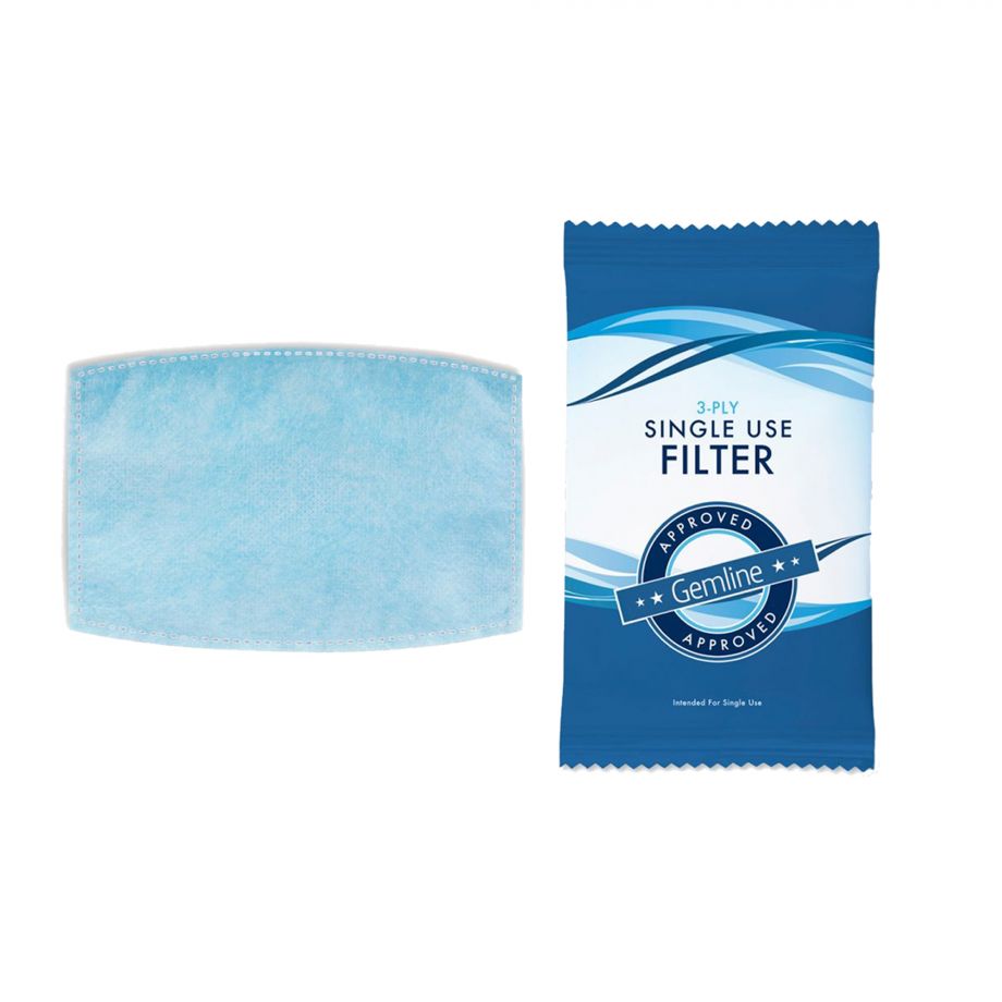 3-ply Single Use Filters (10 Filters Per Pack)